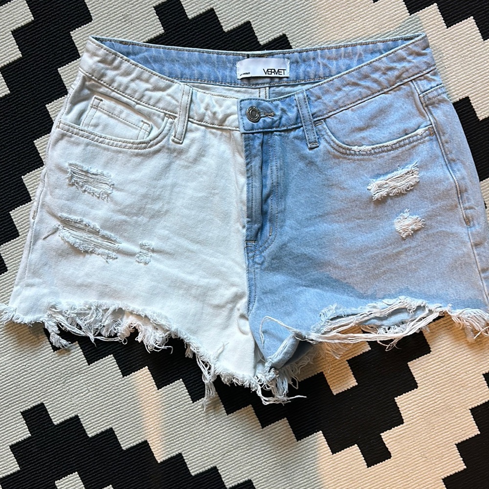 Vervet Color Block Shorts